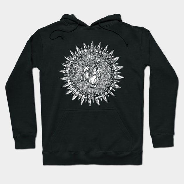 Heartstrings | Visionary Art Hoodie by Trippinink